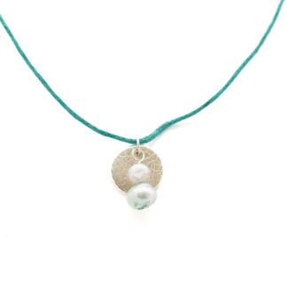 halsband av finsilver silverkristall-1