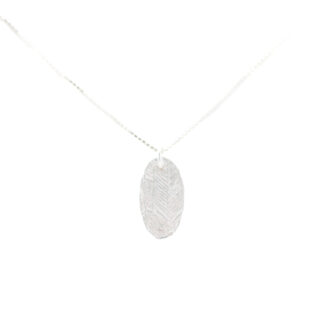 silverhalsband av finsilver indians