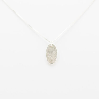 silverhalsband av finsilver indians